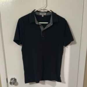 Express Men's Black Polo Shirt